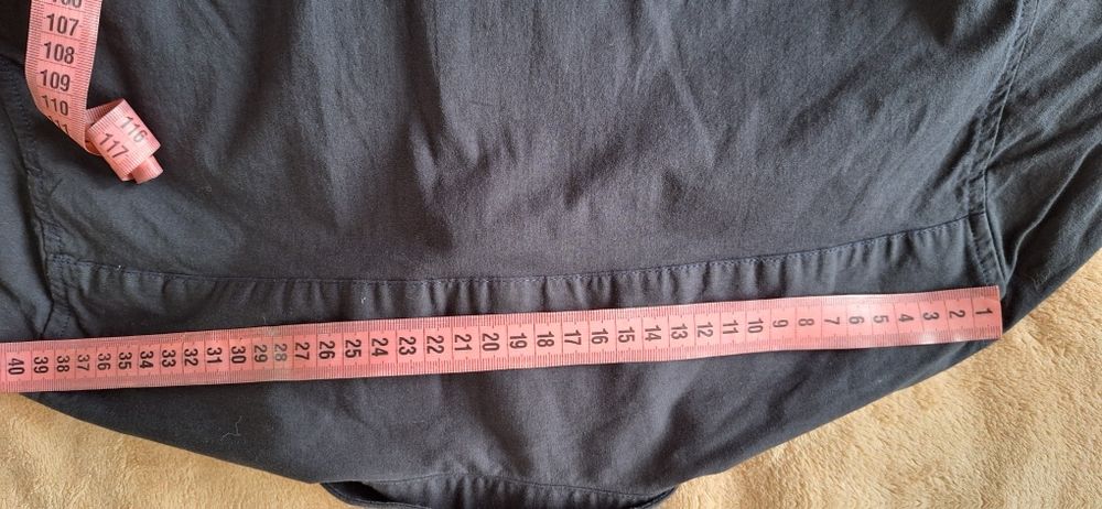 Дамска риза BURBERRY, М р-р, тъмно синя, с лого