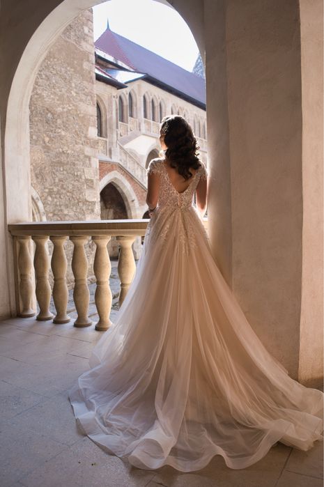 Rochie mireasa A-line