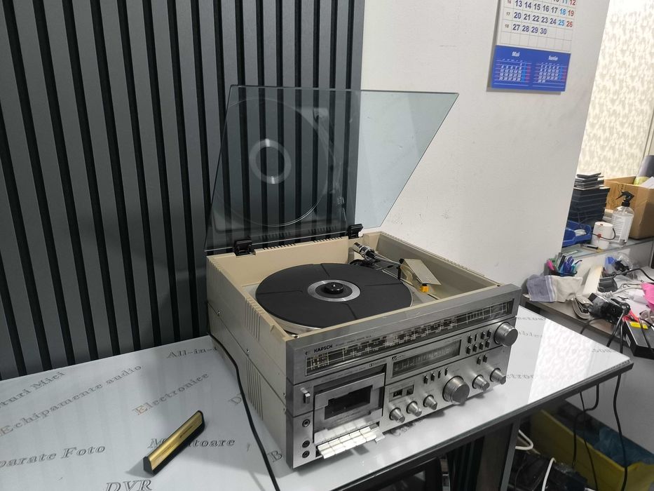 Sistem Audio Vintage Kapsch PC 3000 – Radio și Casete, 150W