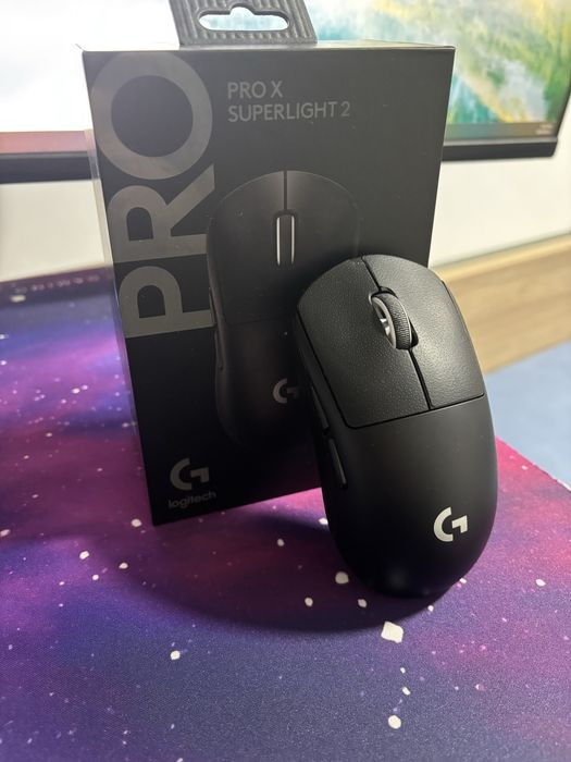 Mouse Gaming Logitech G Pro X Superlight 2 Lightspeed Wireless Black