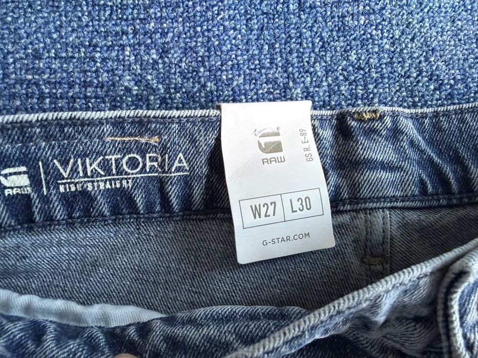 G-Star RAW Viktoria High Straight Jeans ОРИГИНАЛНИ дамски дънки - 26-27