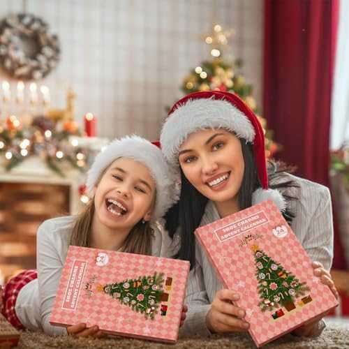 Нов Коледен адвент календар с 24 PVC шардона за обувки джапанки крокс