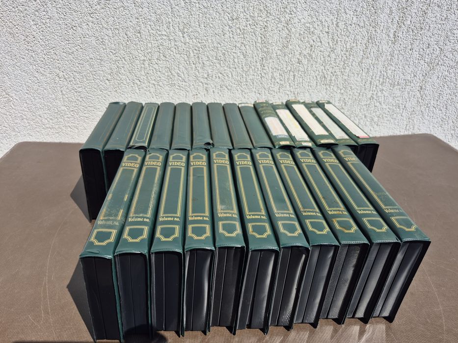 Vând Lot 25 casete video VHS de 195 minute, originale Basf, Tdk, Philips colecție filme diferite