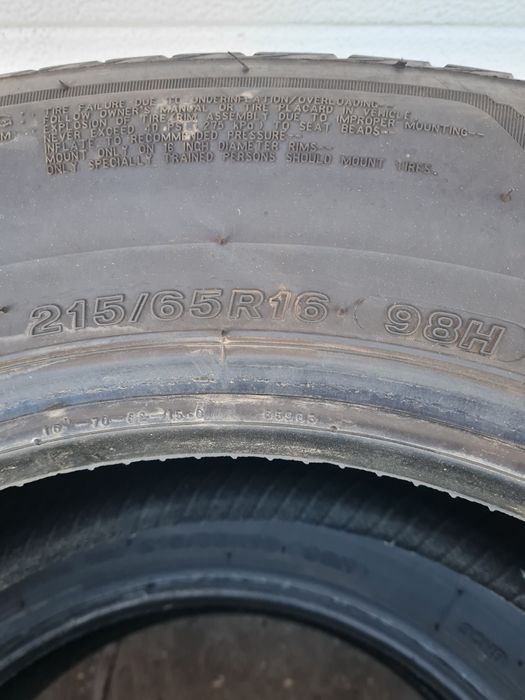 Летни гуми 2 броя BRIDGESTONE Turanza T005 215 65 R16 дот 0621