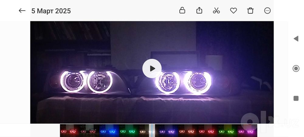 LED лампы для ангельских глазок BMW E39-E60- E53