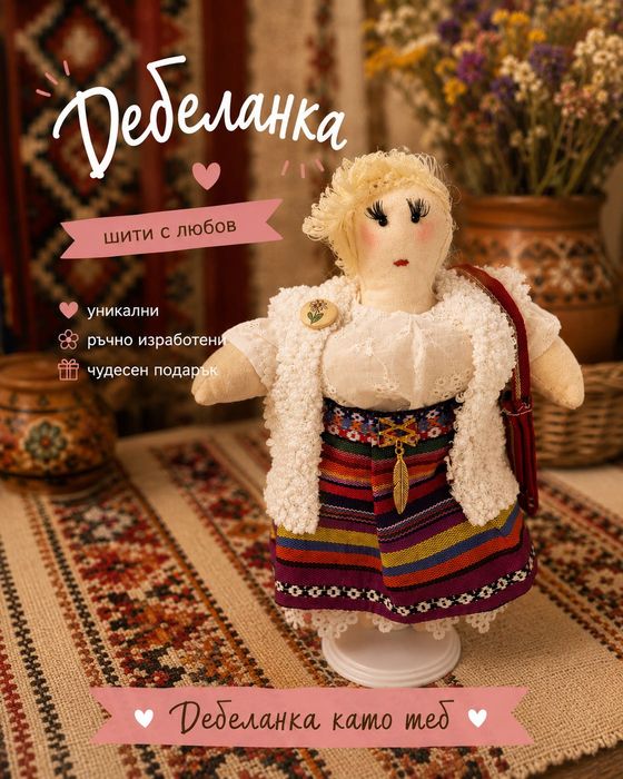 Ръчно изработени кукли за подаръци