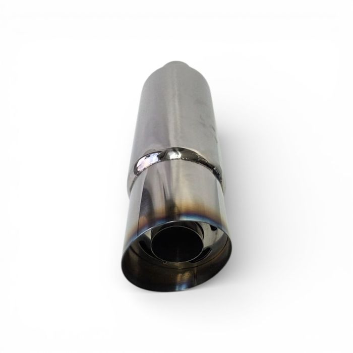 Toba sport inox arsa rotunda si tesita cu silncer reglabil