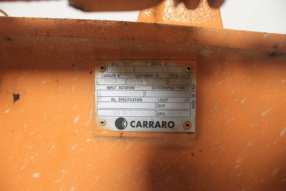 Axa fata Case 580SR - Piese de schimb Case