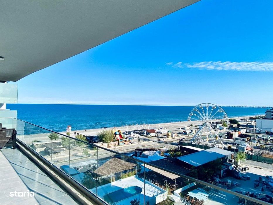 Apartamente de 2 camere, Mamaia Nord, vedere panoramica catre mare — fotografia 1