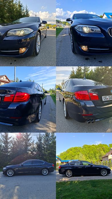 BMW F10 * 520 D* 2013* SMG 8 HP* CEASURI DIGITALE* Navigatie Mare *Led* Interior  Piele* IMPORT 1 ZI*