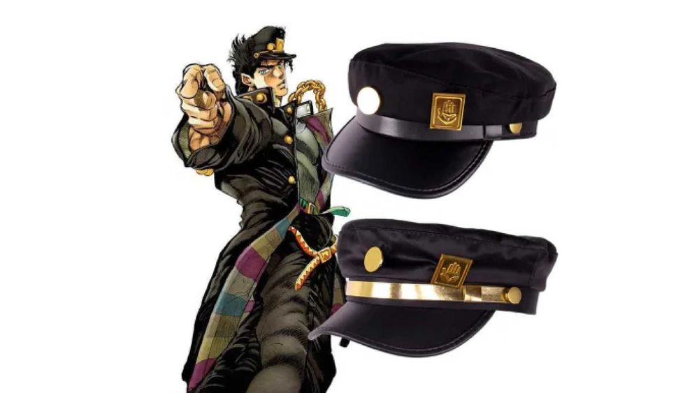 Фуражка Джо Джо Кепка Джотаро Аниме НИШТЯКИ