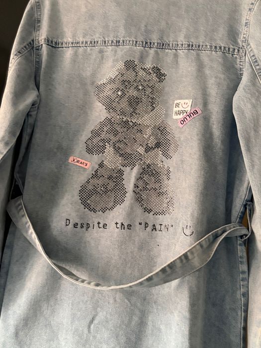 Rochița -sarafan casual denim fete 15-16 ani