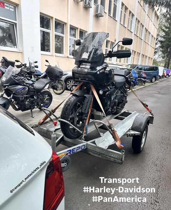 Închiriez remorca motociclete , platforma de inchiriat Tractari moto