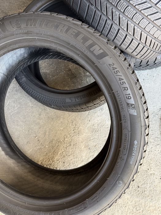 2 anvelope iarna 245/45/19 , Michelin , 6.4 mm !