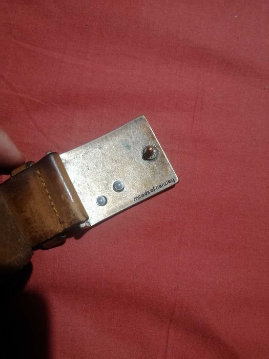 Оригинален кожен колан Moods of Norway Tractor Buckle - Made in Italy