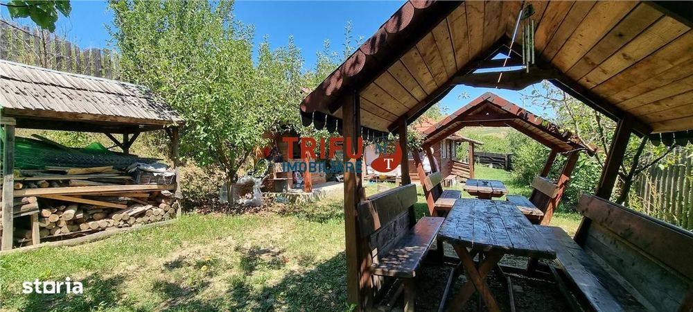 Cabana de vanzare zona Sard cu teren intravilan de 1950 mp