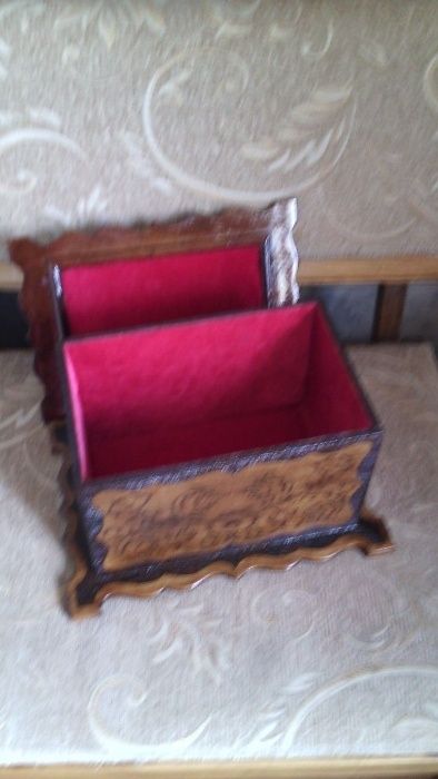 Шкатулка из дерева ручная работа.