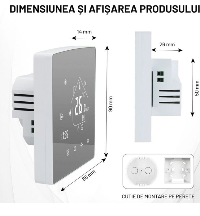 Termostat de ambient wireless