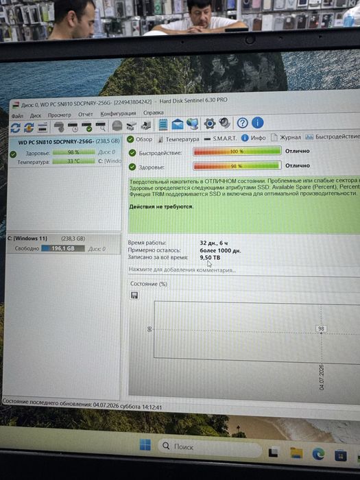 Hp victus i7-12650H 16/256/3050Ti 15.6 FHD Ips 144Hz