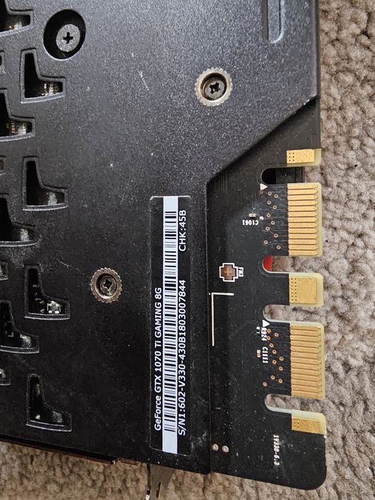 Placa video MSI Gtx 1070