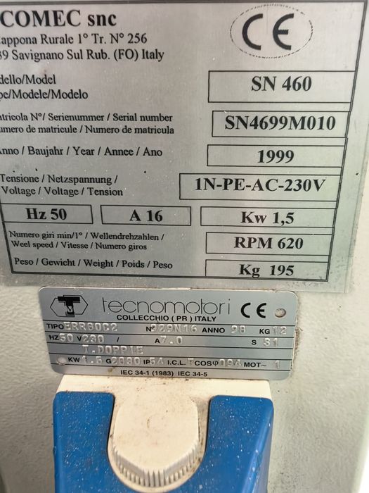 Банциг на 460 мм МОНОФАЗЕН италиански