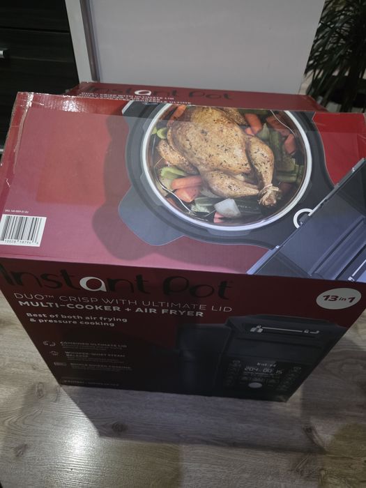 Комбиниран мултикукър с еър фрайър
Instant Pot Duo Crisp Ultimate Lid