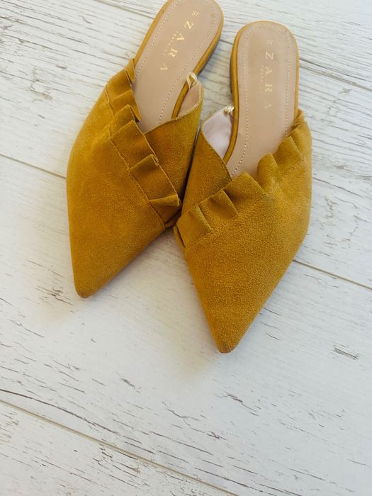 Saboti Zara, galbeni, 37