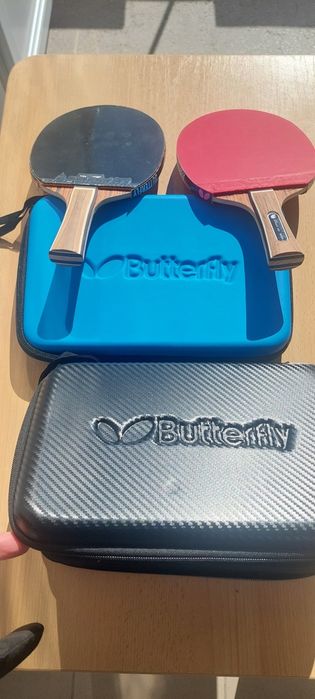 Paleta tenis de masa profesionale  Xiom ,Kokutaku,huse duble  Butterfly