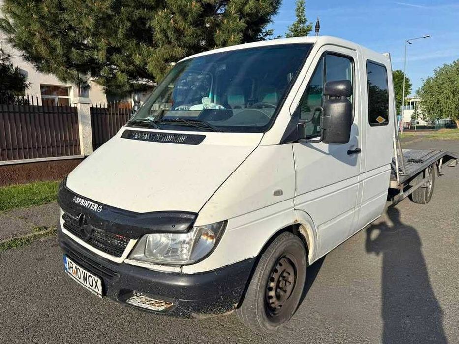Mercedes Sprinter platforma auto cabina dubla