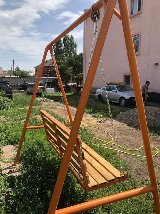 качели новые на подшипниках