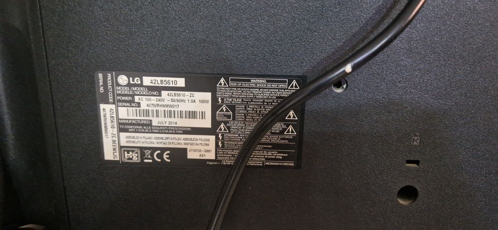 Televizor LG diagonala  110