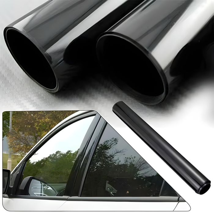 Фолио затъмняване ECO - 50см х 3м - 1% - U.S.DARK BLACK