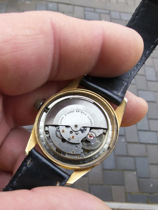 Ceas rar automatic Hanix placat cu aur