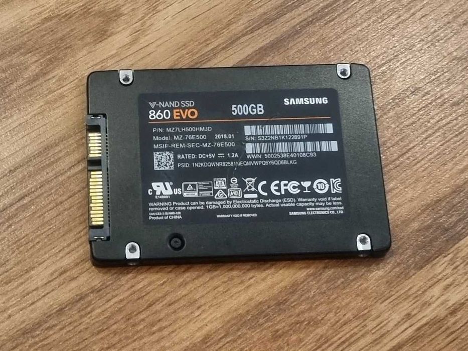SSD Samsung 860 EVO 500 GB