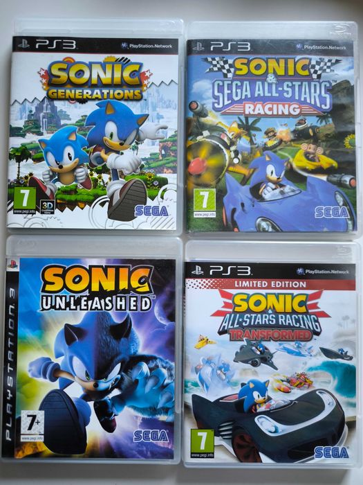 Соник Sonic Игри за , Generations Racing PS3 Playstation 3