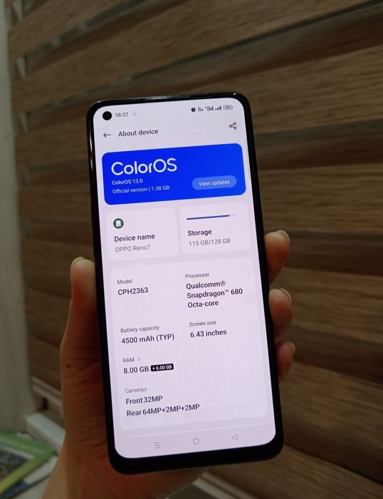 Продаю телефон OPPO RENO 7 , 8/128