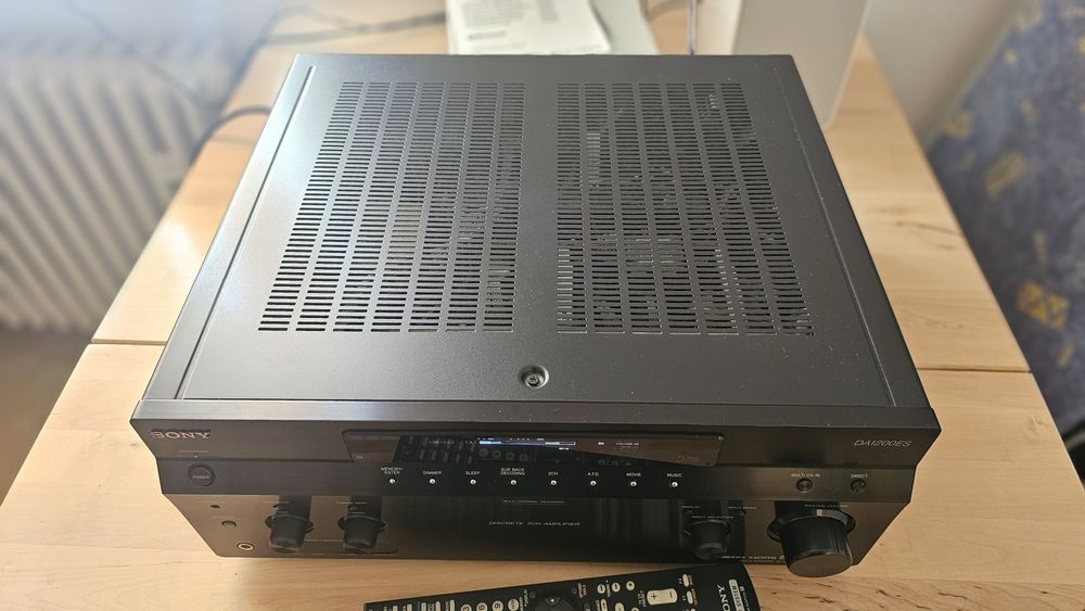 Sony STR-DA1200ES Multi-Channel Receiver 100w/canal in 4 ohm