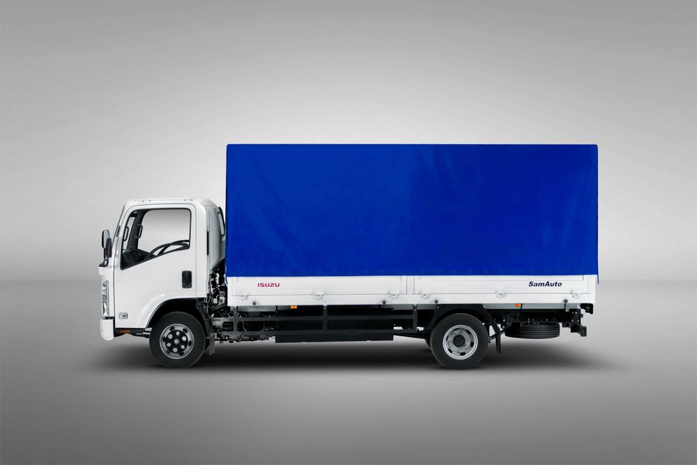 ISUZU NQR90L Bortli tent