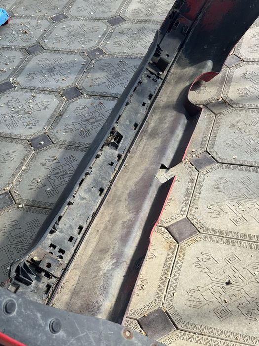 Оригинальный бампер на ауди 80