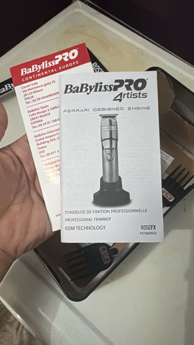 Комплектующие для машинки волос   BaByliss PRO ROSEFX FX7880RGE