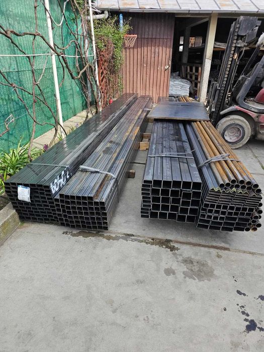 Teava rectangulara / patrata, pret de import, livrare cu flota proprie - Depozit Potigrafu Prahova