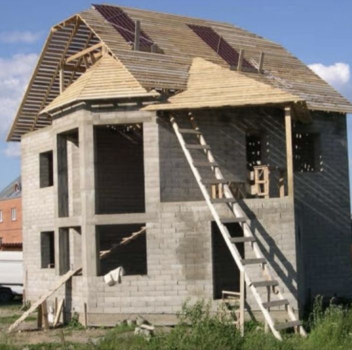 Өзбек балдар бар.Строим дом с нуля и евроремонт.