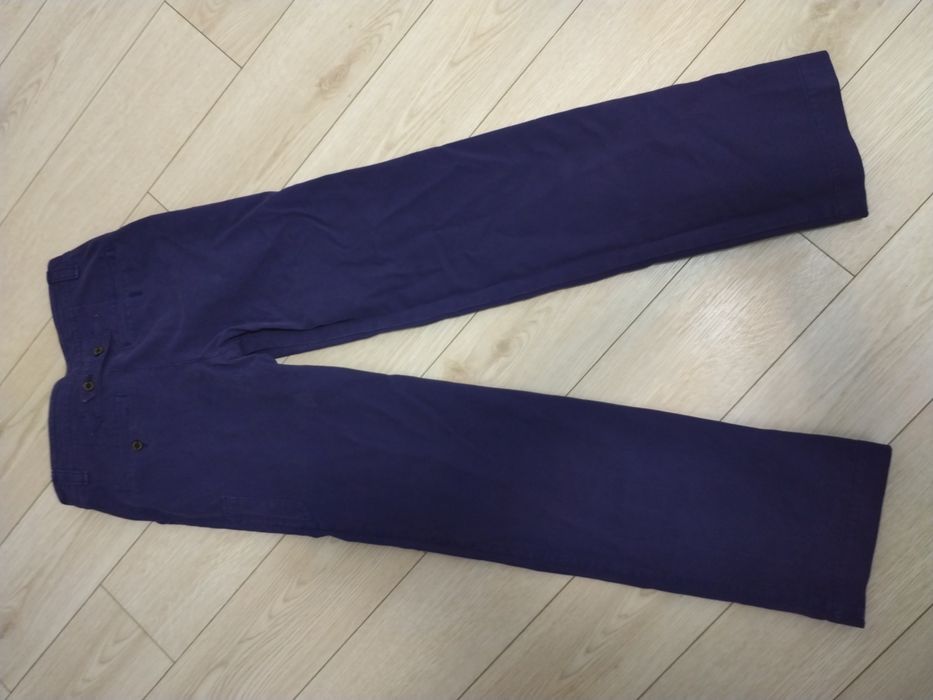Jeans Burberry, culoare bleu