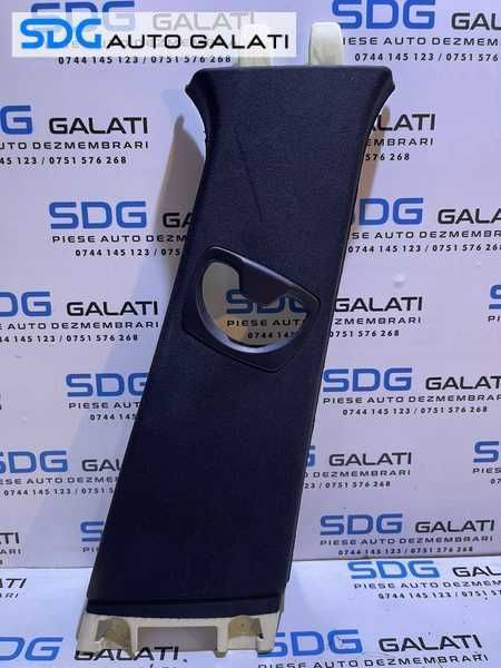 Plastic Capac Centura Siguranta Stalp Prag Dreapta Intre Portiere BMW Seria 3 E90 E91 2004 - 2011 Cod 7058336