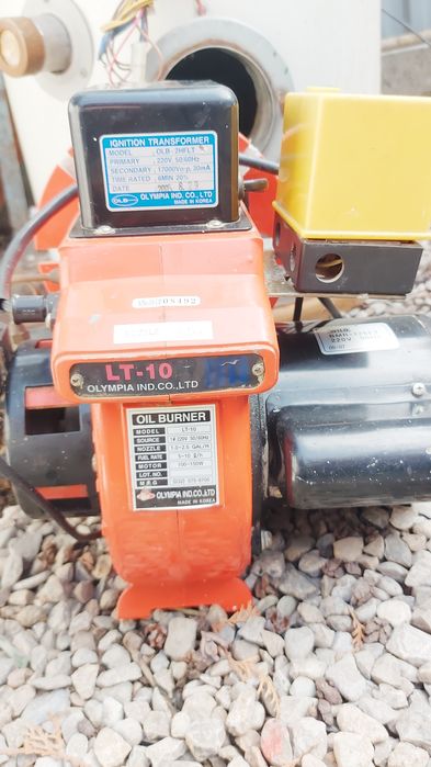 Котел с горелкой