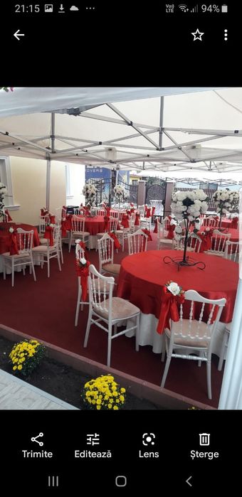Inchiriem corturi, mese, scaune, pt evenimente, vitrine frigorifice