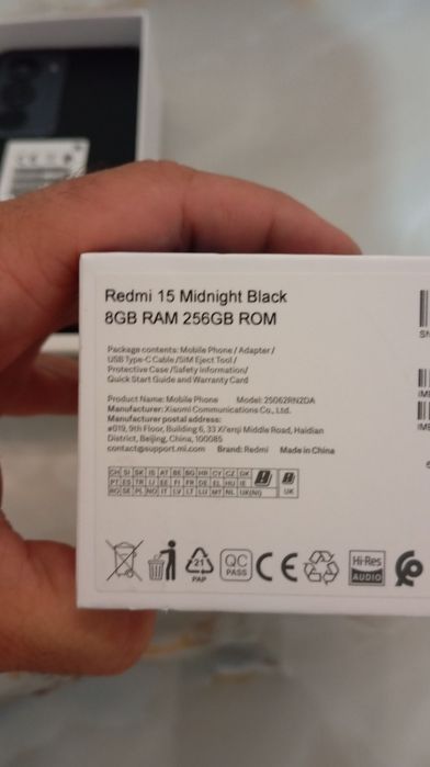Redmi 15 8/256gb