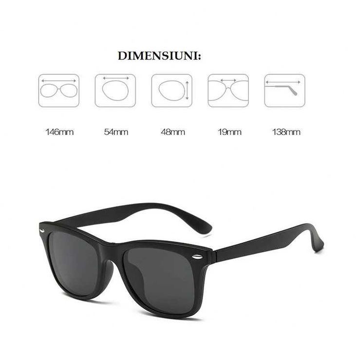 6in1 Ochelari soare condus lentile interschimbabile prindere magnetica
