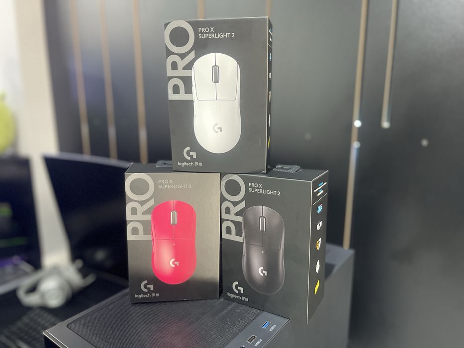 Logitech PRO X SUPERLIGHT 2 — 60 г / HERO 2 / 44 000 DPI