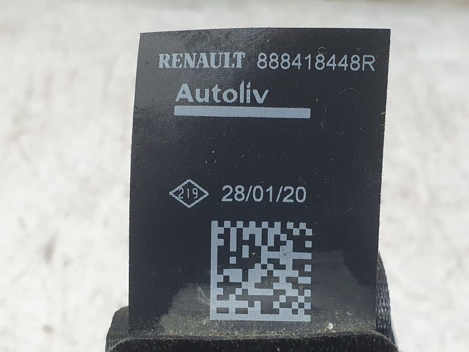 Centura siguranta spate 888418448r Dacia Logan 2 (facelift) (2017 - 2020) 1.0 sce 1.0 sce B4D490